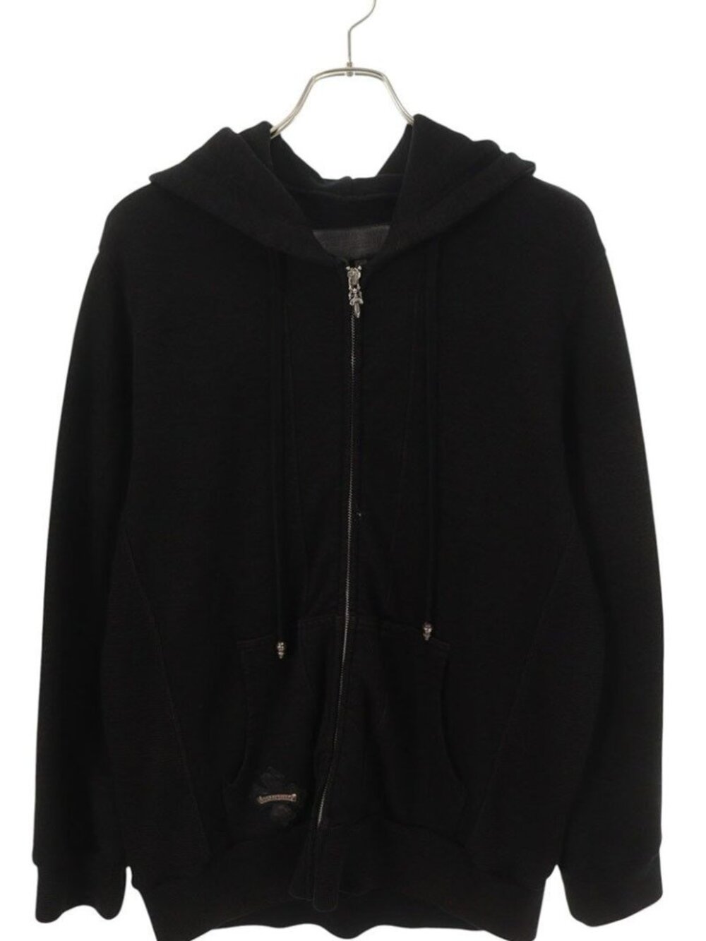 Chrome Hearts Y NOT CH Plus Patch Dagger Zip Up Hoodie XL